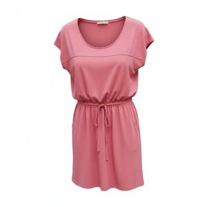Columbia Women’s Pink Drawstring Waist Casual Dress